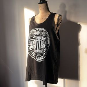 harley davidson printed tank top
